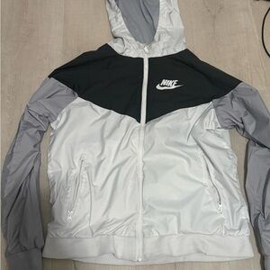 Nike Kids Puffer Jacket - Black and Gray